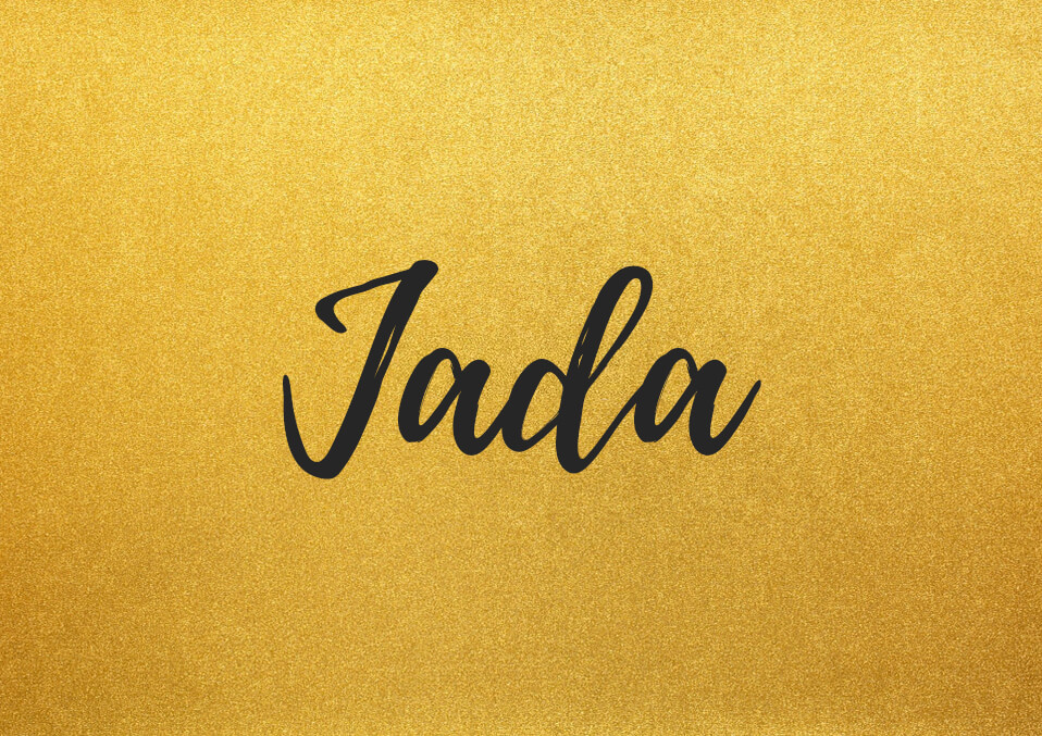 Jada name. Имя Джада на итальянском.